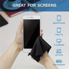 20pcs Cleaning Cloths for Glasses, Cell Phone, Camera, Jewelry