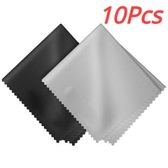 10Pcs Microfiber Cleaning Cloths for Glasses Sunglasses Lens