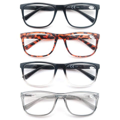 Large Oversized Square Readers Light Blocking Glasses for Men Women