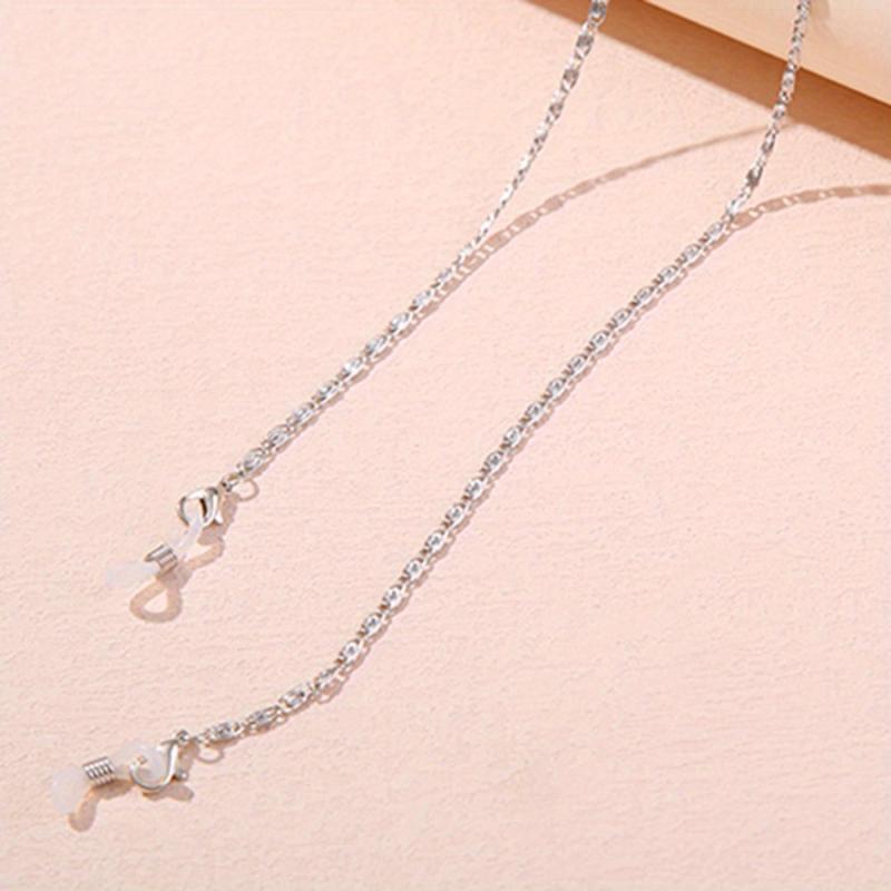 2pcs Fine Eyeglasses Chain Vintage Alloy Necklace