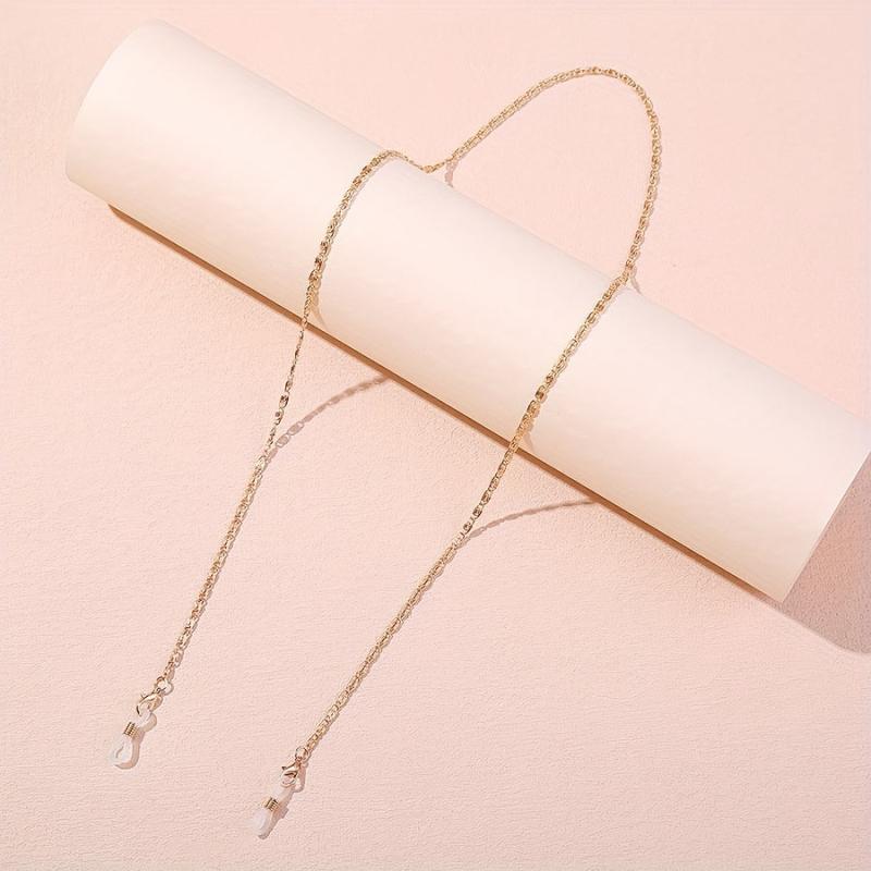 2pcs Fine Eyeglasses Chain Vintage Alloy Necklace