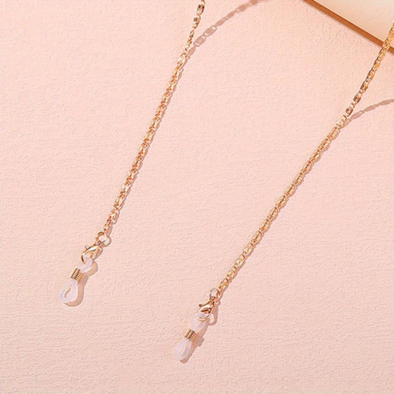 2pcs Fine Eyeglasses Chain Vintage Alloy Necklace