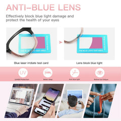 Fashionable Square Computer Readers UV Filter Reduce Glare