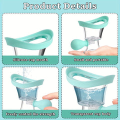 Reusable Eye Cups For Eye Wash Silicon Air Pressure Eye Washer Cup
