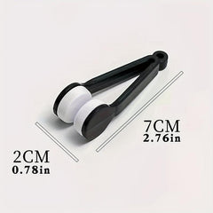 Portable Carry on Mirror Cloth Glasses Wipe Clean No Traces