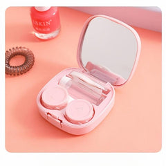 Portable Travel Lens Case Box Eye Care Kit Holder Pocket Lens Case