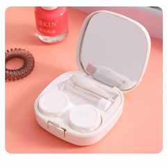 Portable Travel Lens Case Box Eye Care Kit Holder Pocket Lens Case