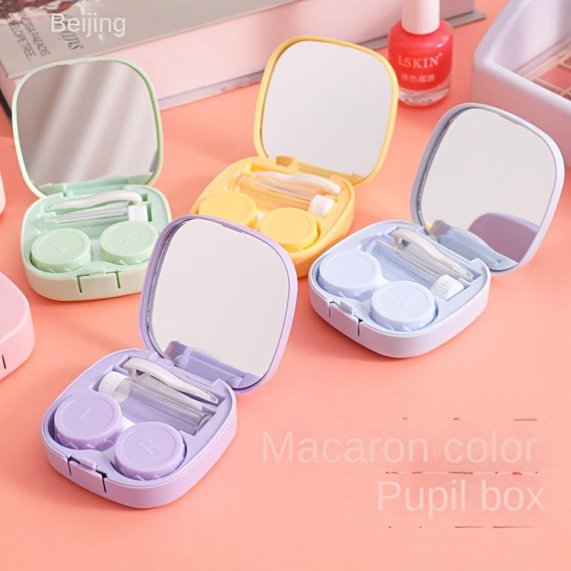 Portable Travel Lens Case Box Eye Care Kit Holder Pocket Lens Case