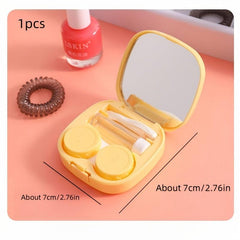 Portable Travel Lens Case Box Eye Care Kit Holder Pocket Lens Case