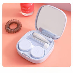 Portable Travel Lens Case Box Eye Care Kit Holder Pocket Lens Case