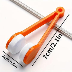 Mini Microfiber Glasses Brush for Cleaning Glasses Lens and Carrying Glasses Cle