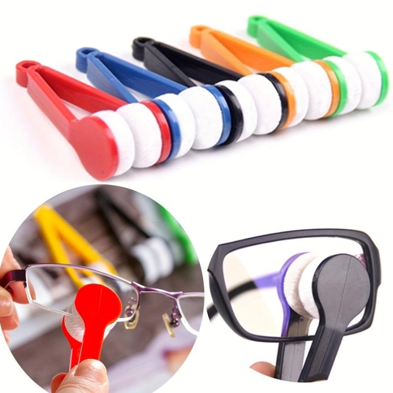 Mini Microfiber Glasses Brush for Cleaning Glasses Lens and Carrying Glasses Cle