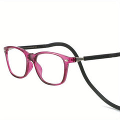 Adjustable Temples Magnet Neck Presbyopia Glasses