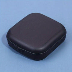 Lens Case Plastic Mini Compact Case With Mirror