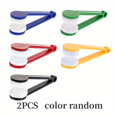 Portable Mini Sun Glasses Cleaner Brush - Eyeglass Cleaning Tool