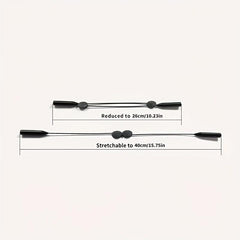 Adjustable Glasses Lanyard Silicone Sleeve Anti Slip Anti Drop Sports Lanyard