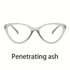 Vintage Cat's Eye Glasses Frame College Style Retro Big Frame