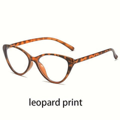 Vintage Cat's Eye Glasses Frame College Style Retro Big Frame