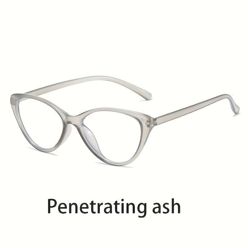 Vintage Cat's Eye Glasses Frame College Style Retro Big Frame