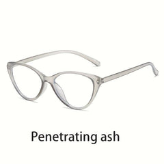 Vintage Cat's Eye Glasses Frame College Style Retro Big Frame