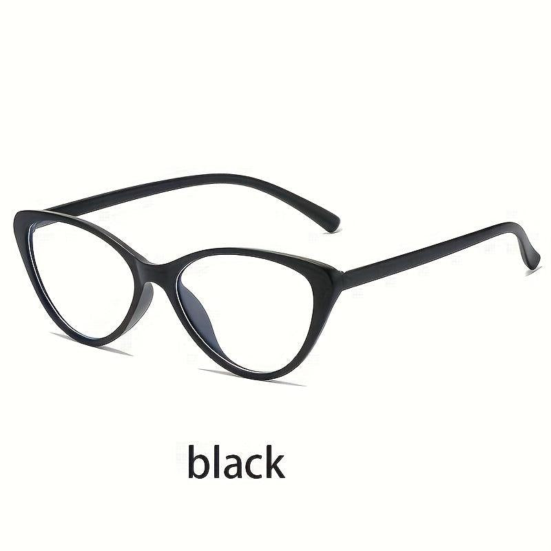 Vintage Cat's Eye Glasses Frame College Style Retro Big Frame