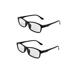 12 Pack Unisex Reading Glasses Anti Light Lens PC Frame Various Face Shapes