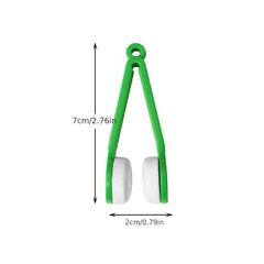 Portable Glasses Wipe Eyewear Cleaning Clip Glasses Brush Sunglasses Cleaner