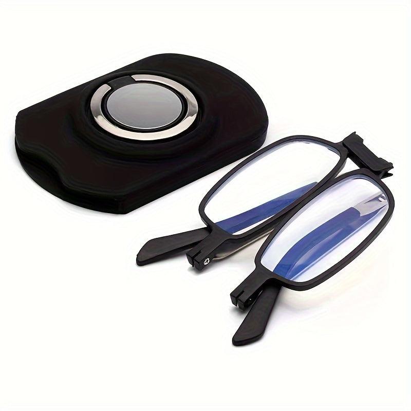 360 Foldable Reading Glasses Anti Light Computer Glasses