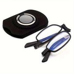 360 Foldable Reading Glasses Anti Light Computer Glasses