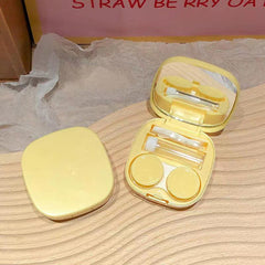 Lens Case Kit Travel Case All In One Soak Storage Container