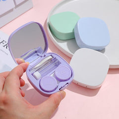 Lens Case Kit Travel Case All In One Soak Storage Container
