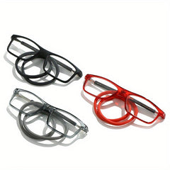 Adjustable Temples Magnet Hanging Neck Foldable Presbyopia Glasses Unisex
