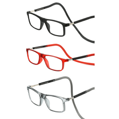 Adjustable Temples Magnet Hanging Neck Foldable Presbyopia Glasses Unisex
