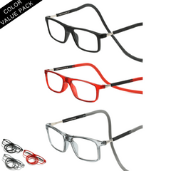Adjustable Temples Magnet Hanging Neck Foldable Presbyopia Glasses Unisex