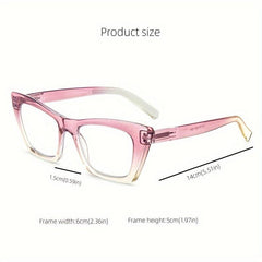 Personality Retro Cat Eye Reading Glasses For Men And Women Funky Glasses