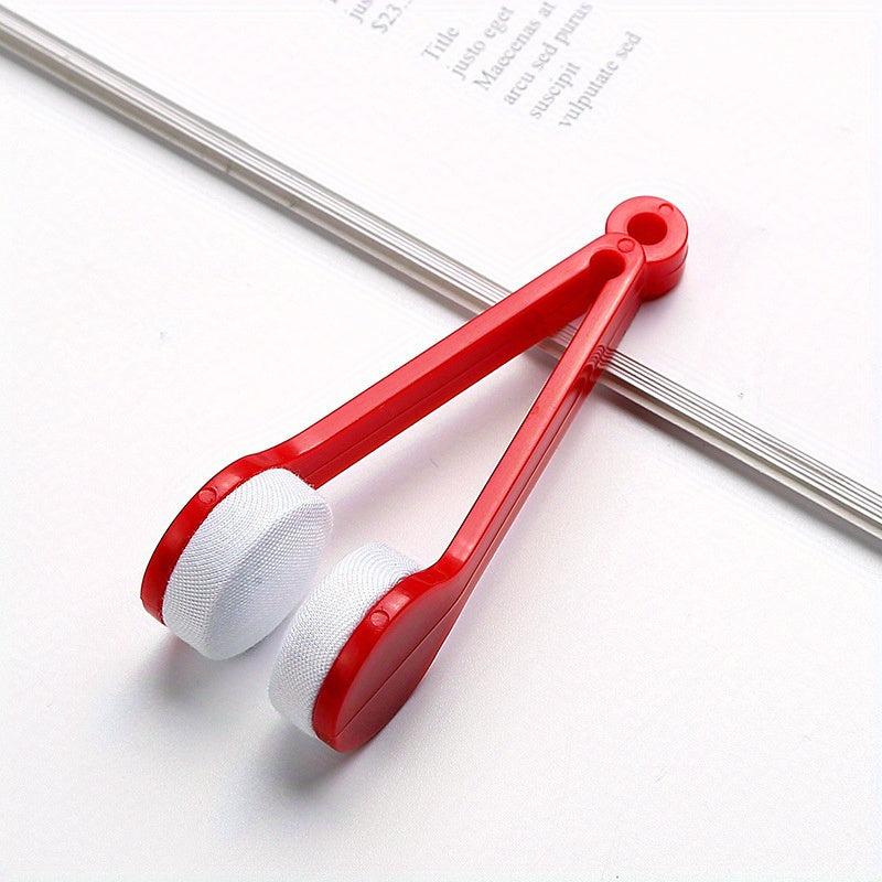 Mini Sunglasses Eyeglass Microfiber Cleaner Soft Brush