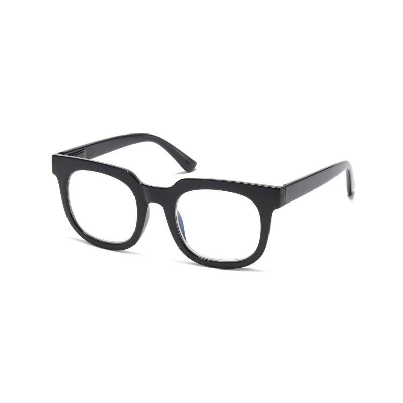 Women's Funky Square Reading Glasses with Light Blocking