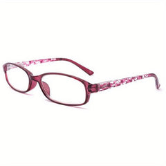 Pattern Print Light Blocking Reading Glasses for Women UV Protection