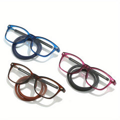 Adjustable Temples Magnet Folding Presbyopia Glasses