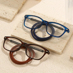 Adjustable Temples Magnet Folding Presbyopia Glasses