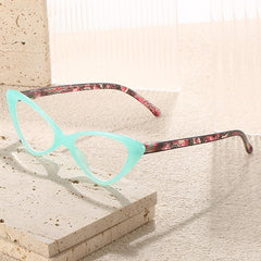 Colorful Butterfly Frame Flexible Temples Presbyopia Eyeglasses