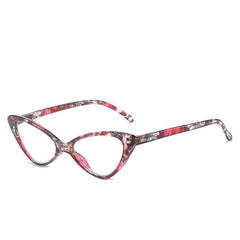 Colorful Butterfly Frame Flexible Temples Presbyopia Eyeglasses