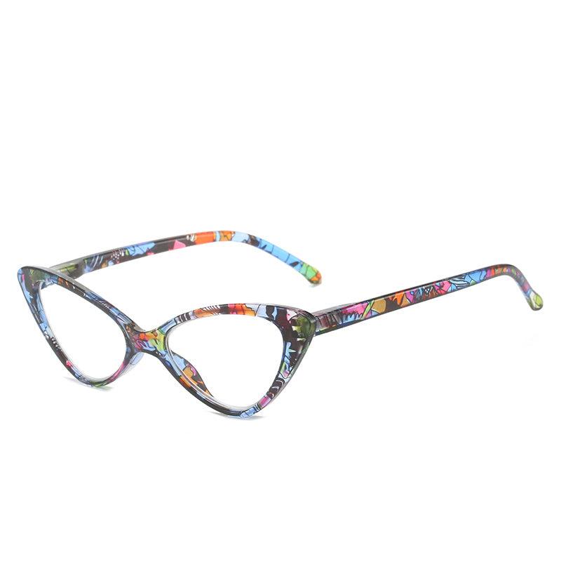 Colorful Butterfly Frame Flexible Temples Presbyopia Eyeglasses