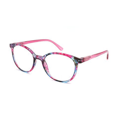 Stylish Retro Oval Tinted Lens Reader Reading Glasses Spring Hinge