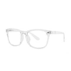 Crystal Square Reader Light Blocking Glasses for Women Men