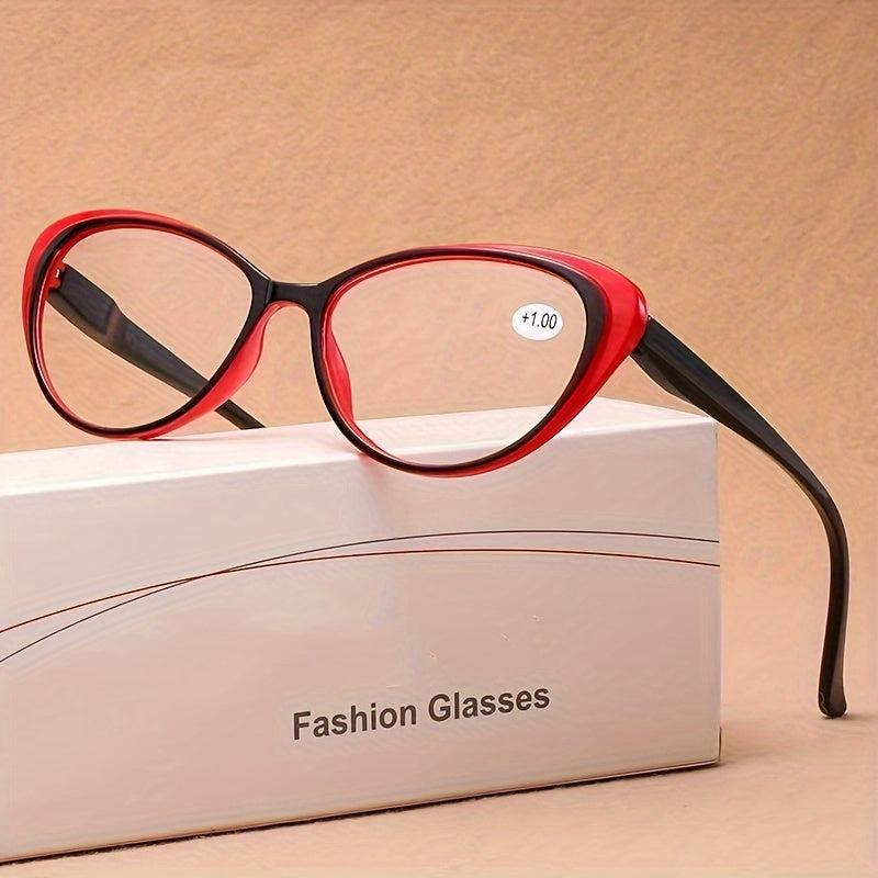 Fashion Cat Eye Presbyopia Glasses Unisex Comfortable