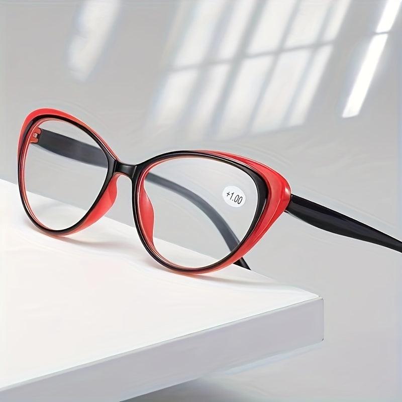 Fashion Cat Eye Presbyopia Glasses Unisex Comfortable