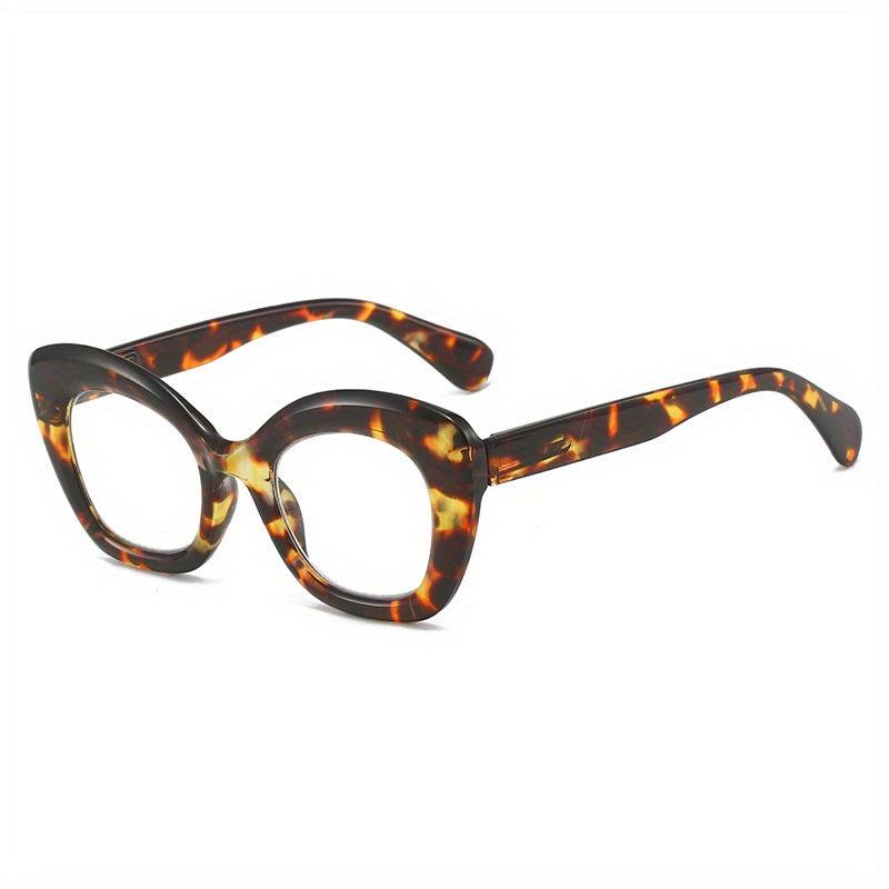 Plastic Frame Light Blocking Lens Oprah Style Glasses