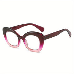 Plastic Frame Light Blocking Lens Oprah Style Glasses