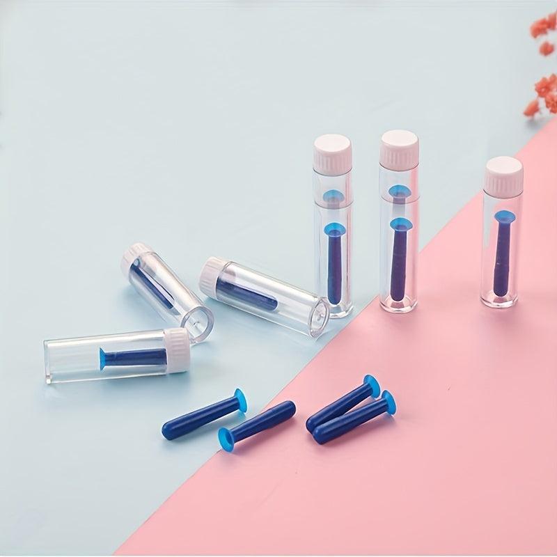 4pcs Silicone Lens Stick Sucker Suction Cup Soft Gel Travel Mini Tool